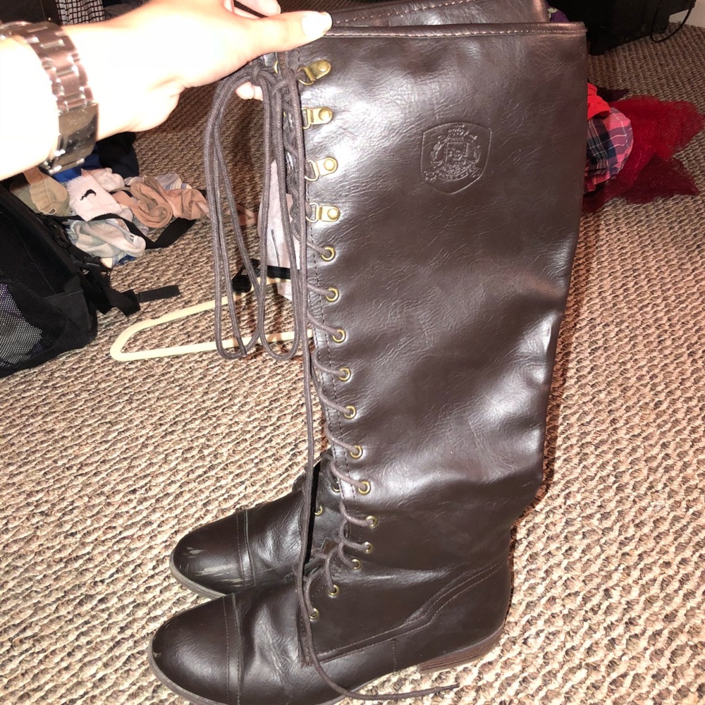 Rocket Dog Leather Boots